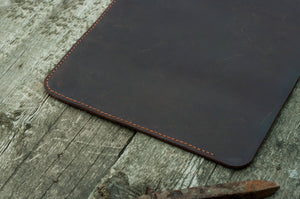 Laptop leather sleeve for MacBook - Mr.Stich